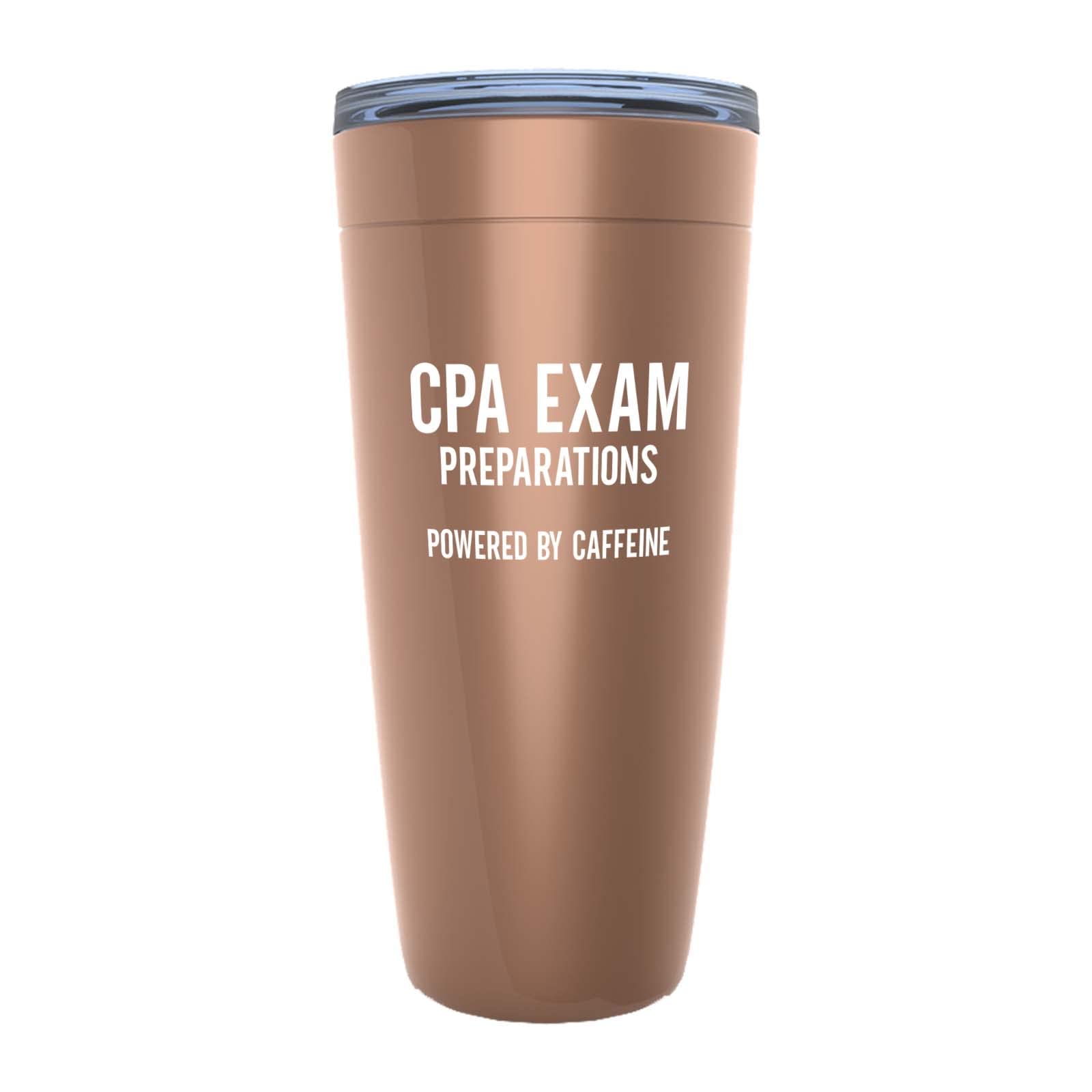 Accountant Copper Edition Viking Tumbler 20oz - CPA Exam Preparations - Accounting Spreadsheet Audit Auditor office work cpa engineer tax finance administrative